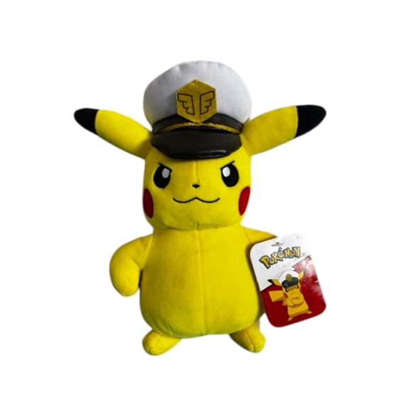 Jazwares Captain Pikachu Officially Licensed 8-Inch Plush