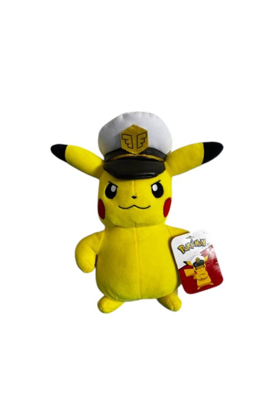 Captain Pikachu Officially Licensed 8-Inch Plush