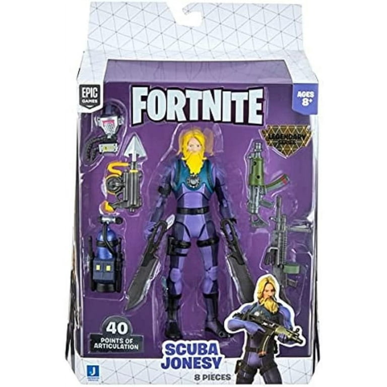 Jazwares FNT0734 Fortnite Legendary Series Scuba Jonesy Mission Control HQ Playset Multicolor