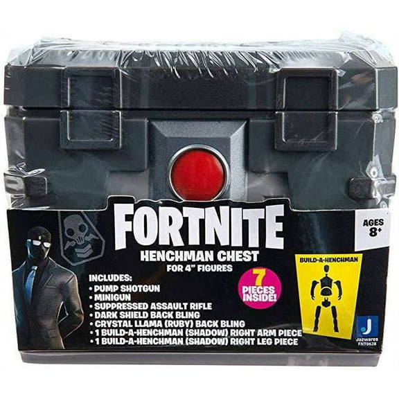 Jazwares Fortnite Build Shadow Henchman Collectible Action Figures, Plastic, 9.9 oz