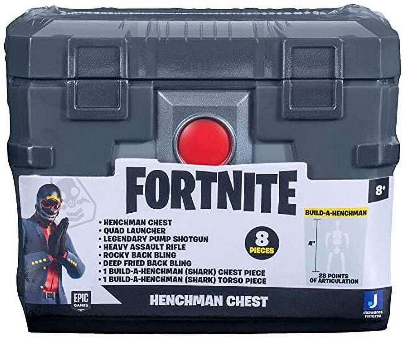 Jazwares Fortnite Build Shark Style 4 in Henchman Action Figure