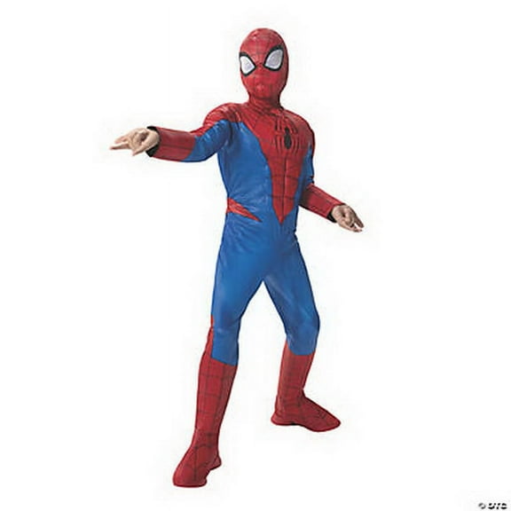 Jazwares, Inc. Marvel Spider-Man Qualux Child Costume | Medium Unisex