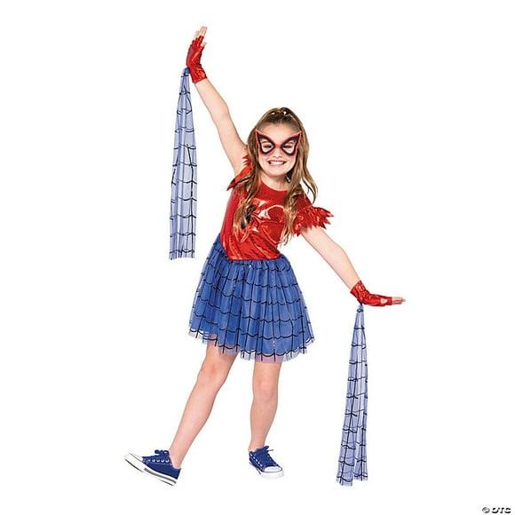 Morris Costumes JWC5369M Marvel Spider-Man Dress Costume for Kids - Medium - Size 8-10