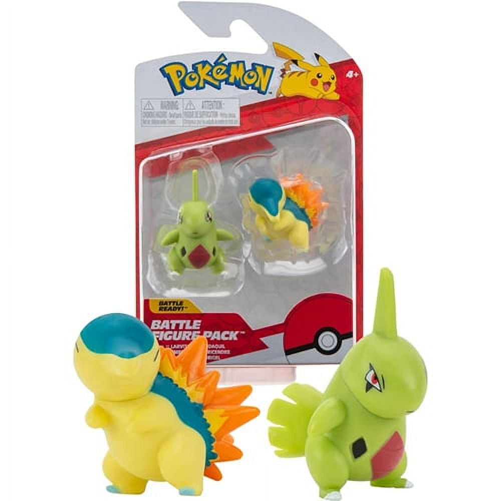 Pokemon Figuras de 5 cm Larvitar & Cyndaquil com 2 unidades, brinquedos  Pokémon, nova 2022, figuras Pokémon, oficialmente licenciados, brinquedos  de Pokémon : : Brinquedos e Jogos