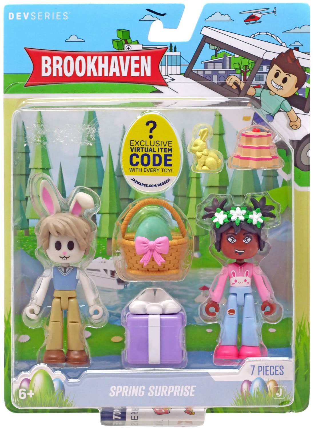 Roblox Brookhaven Spring Surprise Action Figure Toy Characters