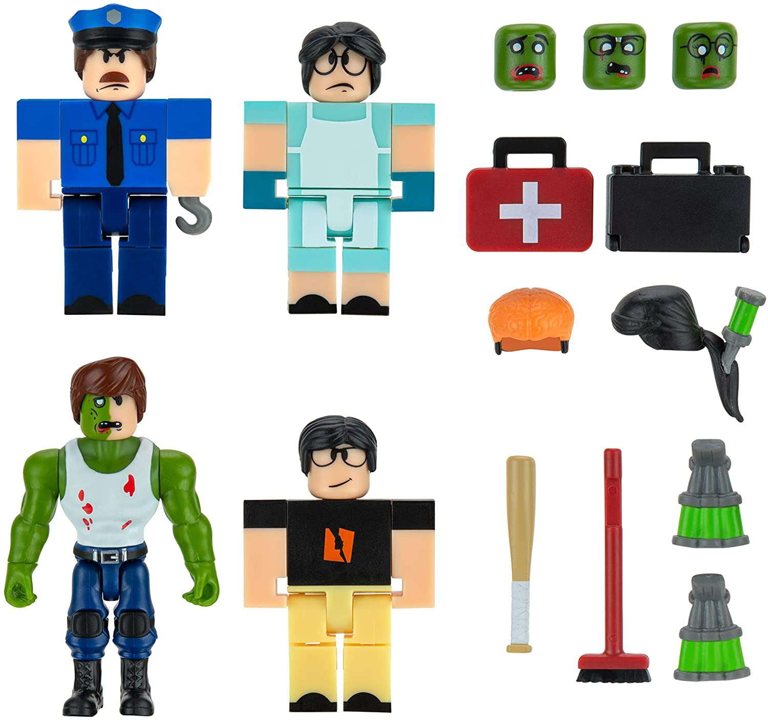 Jazwares Roblox Field Trip Z: Deluxe Principal Boss Zombie Action