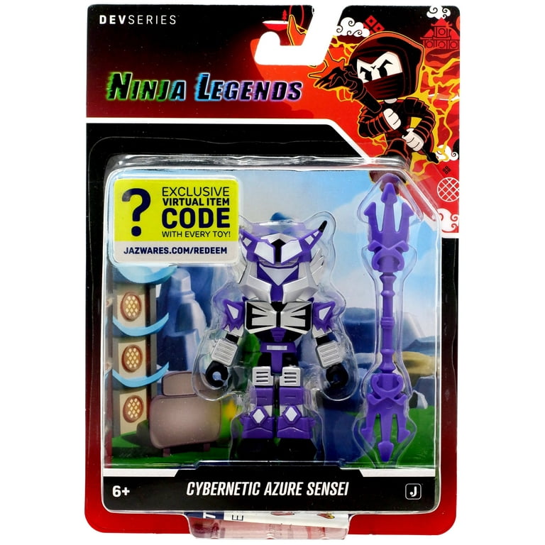 ゲーム実況セット　SALE品 Jazwares Roblox Ninja Legends Cybernetic Azure Sensei Action