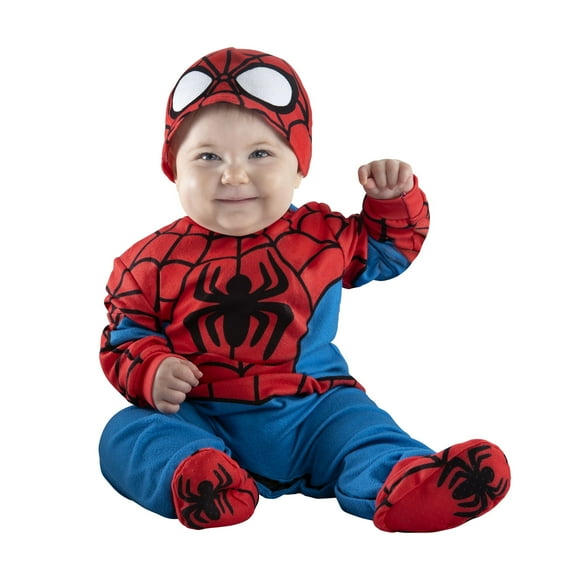 Infant Boys' Marvel Avengers Spider-Man Costume by Jazwares - Size 12-18 Months