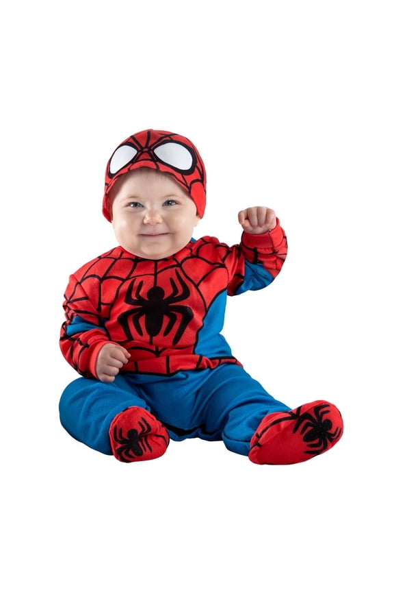 Infant Boys' Marvel Avengers Spider-Man Costume by Jazwares - Size 12-18 Months
