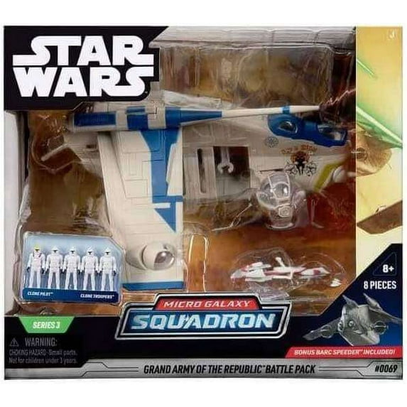 Jazwares Star Wars Micro Galaxy Squadron Grand Army Action Figures