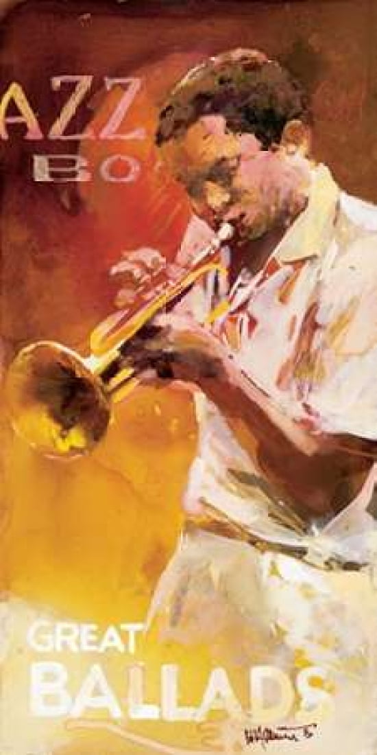 Jazz 1 Canvas Art - Willem Haenraets (10 x 20)