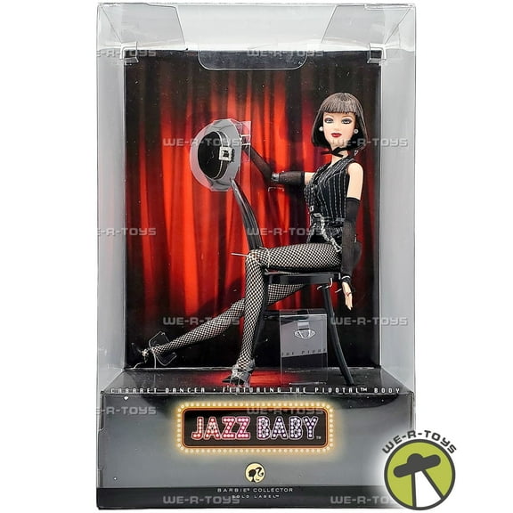 Jazz Baby Cabaret Dancer Barbie Doll Brunette with Pivotal Body Gold Label