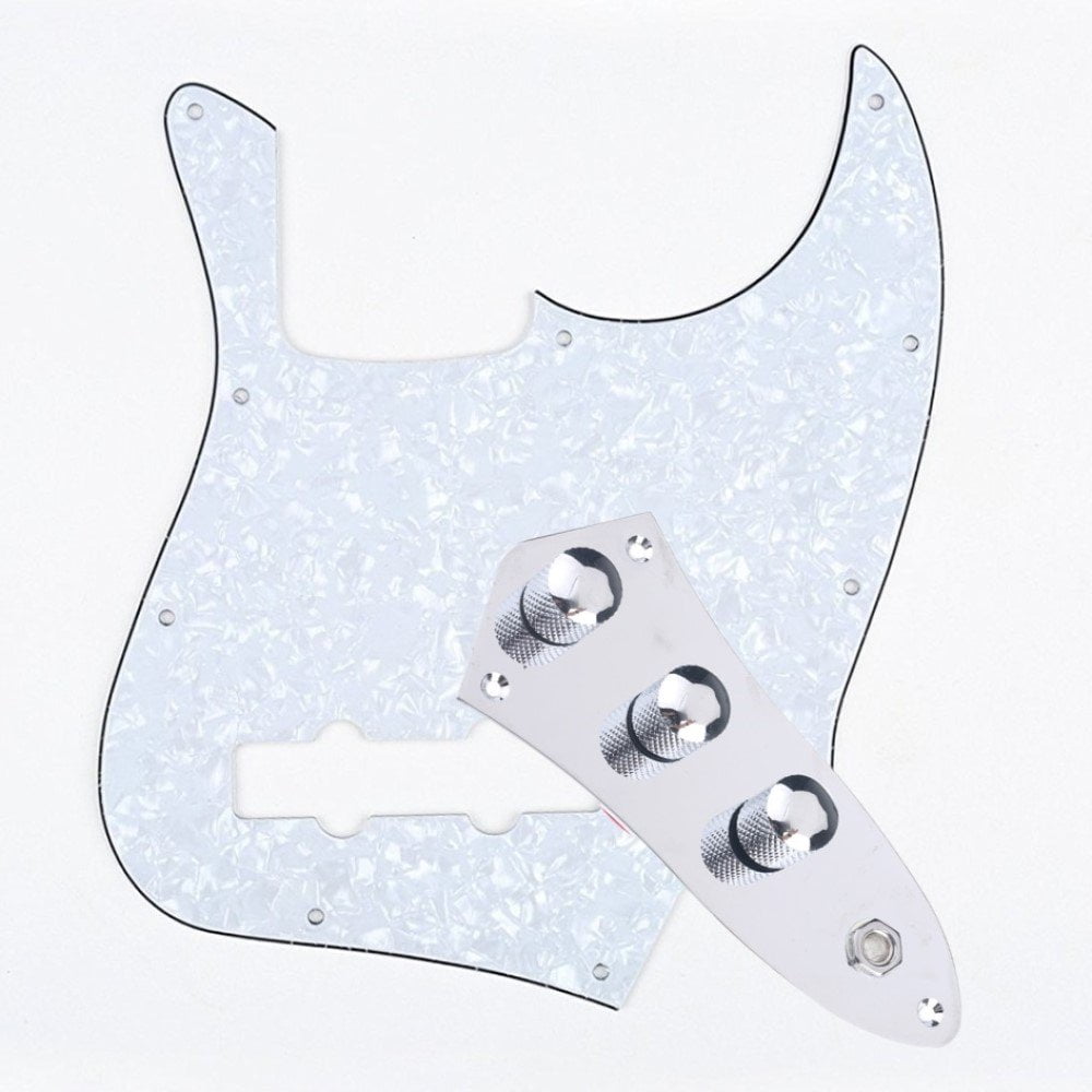 Fender jazz bass chrome on sale pickguard