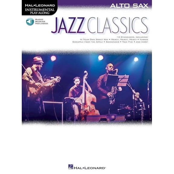 Jazz Classics-Play-Along for Alto Sax-Audio Online