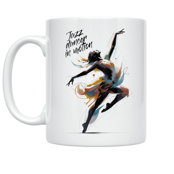 Jazz Dance Art - Dance Enthusiast - 11 oz Ceramic Coffee Mug