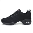 thumbnail image 1 of Jazz Dance Sneakers Women Jazz Shoes Lace-up Sneaker,Mesh Slip Air Cushion Jazz Dance Shoes, 1 of 7