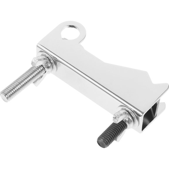 Raindrops  Drum Music Instrument Part Kit Cowbell Clamp Bracket Mount Silver