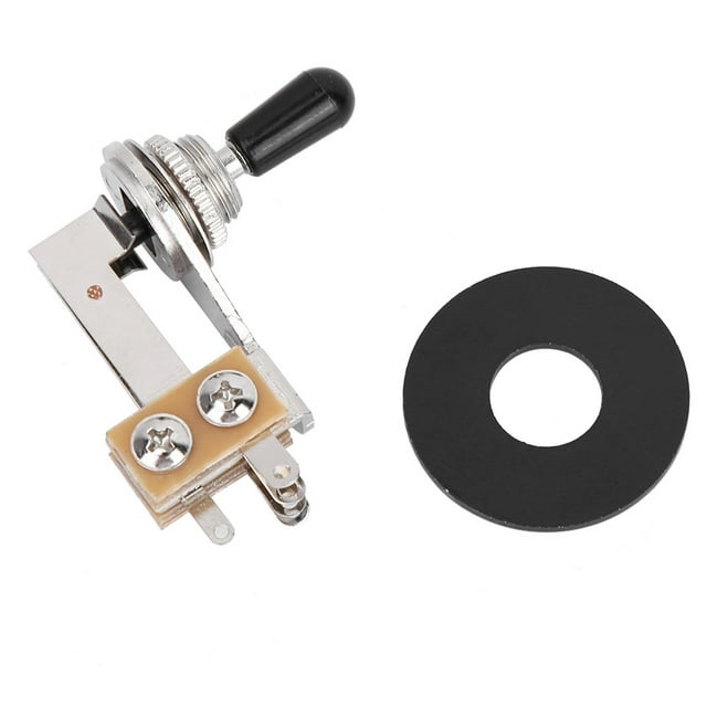 Jazz Electric Guitar 3 Way Toggle Switch with Rhythm Treble Plate