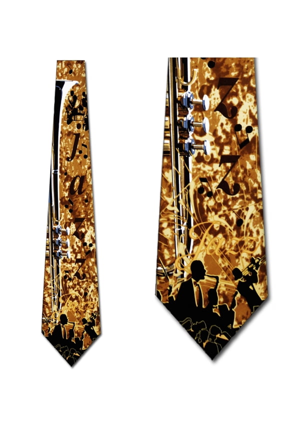 Jazz Elements Necktie Mens Tie by Ralph Marlin