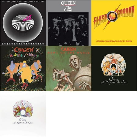 Jazz & Game & Flash Gordon & Kind Of Magic & News Of The World & Day At The Races & Night At The Opera [LP Vinyl Bundle]
