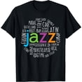 thumbnail image 1 of Jazz Genres Fun T-Shirt, 1 of 3
