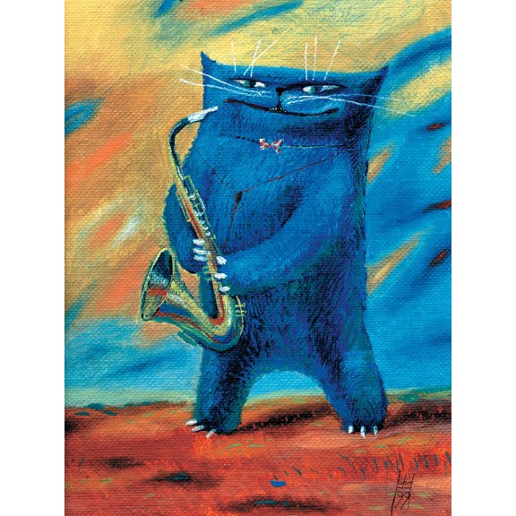 Art.com Jazz Giclee Print by Igor Ilichev, 12" x 16"
