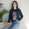 thumbnail image 1 of Jazz It Up Unisex Heavy Blend™ Crewneck Sweatshirt, 1 of 9