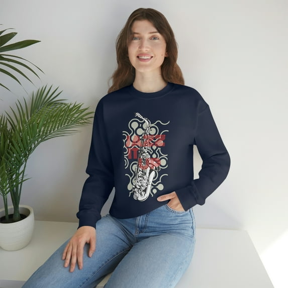 Jazz It Up Unisex Heavy Blend™ Crewneck Sweatshirt