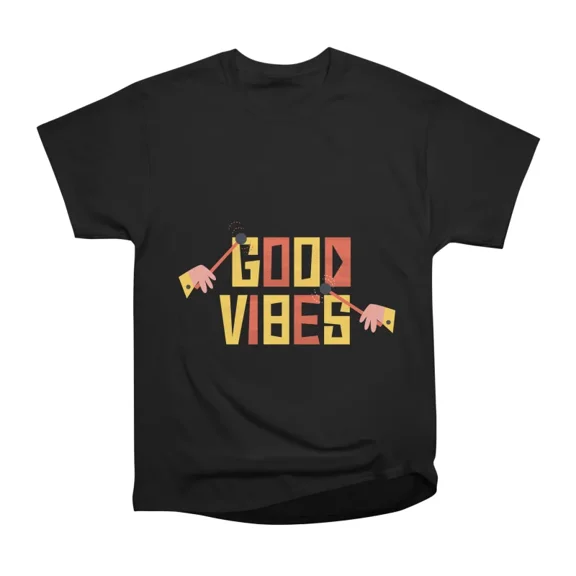Jazz Music Good Vibes Vibraphone Retro 50s Positivity T-Shirt Tee Gift For Him Merch For H