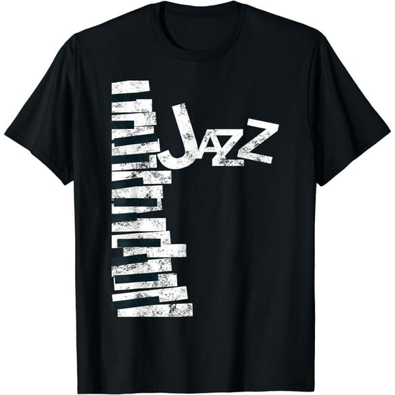 Jazz Music Lover - Vintage Piano Jazz T-Shirt