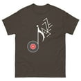 thumbnail image 1 of Jazz Music Musician Retro Jazz Musician Graphic classic tee (Dark Chocolate, L), 1 of 2