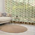 thumbnail image 1 of Jazz Music Tulle Curtains with Rod Pocket, Music Festival Theme with Various Instruments Saxophone Musician Microphone, Sheer Drape for Wedding Party 2 Panels, 7 Sizes, Multicolor, by Ambesonne, 1 of 3