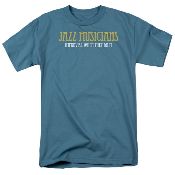 - Jazz Musicians Do It - Short Sleeve Shirt - XX-Large