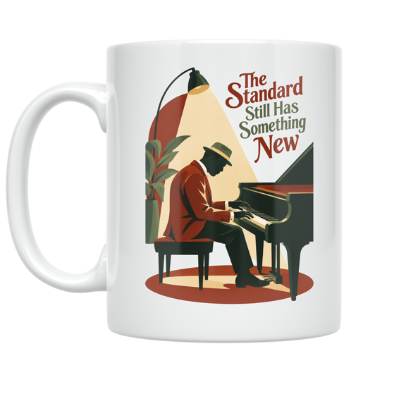 Jazz Pianists Inspired Design - Music Enthusiast - 11 oz Ceramic Coffee Mug