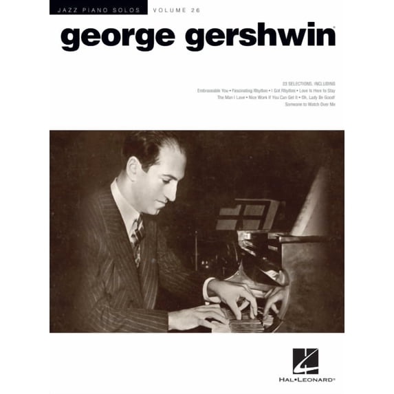 Jazz Piano Solos (Numbered) George Gershwin, Book 26, (Paperback)
