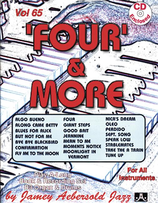 Jazz Play-A-Long for All Instruments: Jamey Aebersold Jazz -- 'Four' & More, Vol 65: For All Instruments, Book & CD (Paperback)
