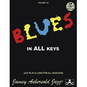 Jazz Play-A-Long for All Musicians: Jamey Aebersold Jazz -- Blues in All Keys, Vol 42: Book & CD (Paperback)