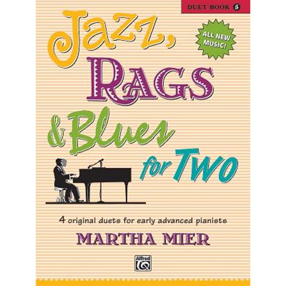 Pre-Owned Jazz, Rags & Blues for Two, Bk 5 Paperback