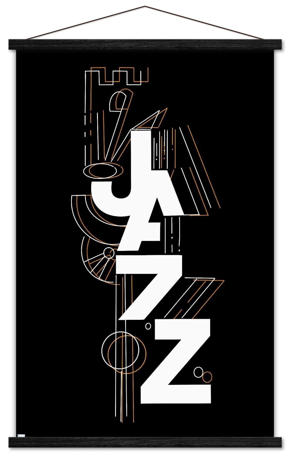 Jazz-Typography-Wall-Poster-
