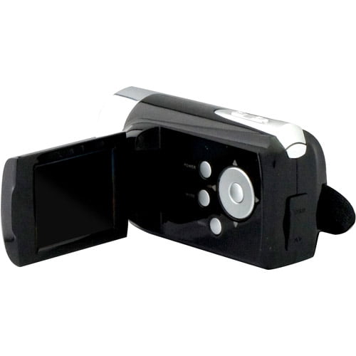 Jazz Video Camcorder and Hybrid Camera with 1.44" Hinged LCD, 4x Digital Active Zoom