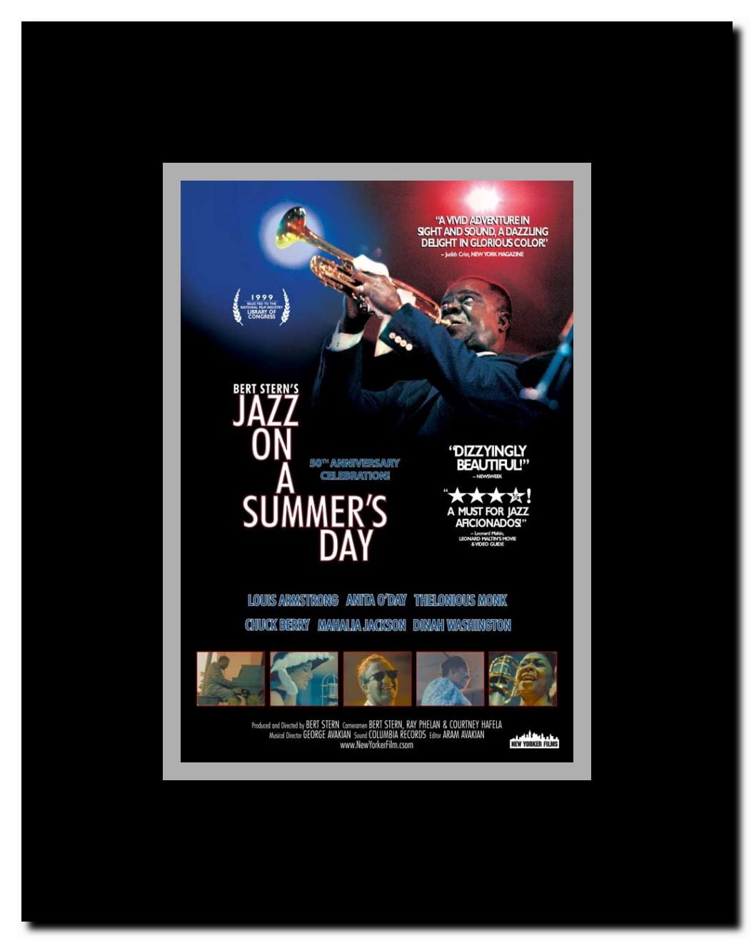Jazz on a Summer's Day Framed Movie Poster