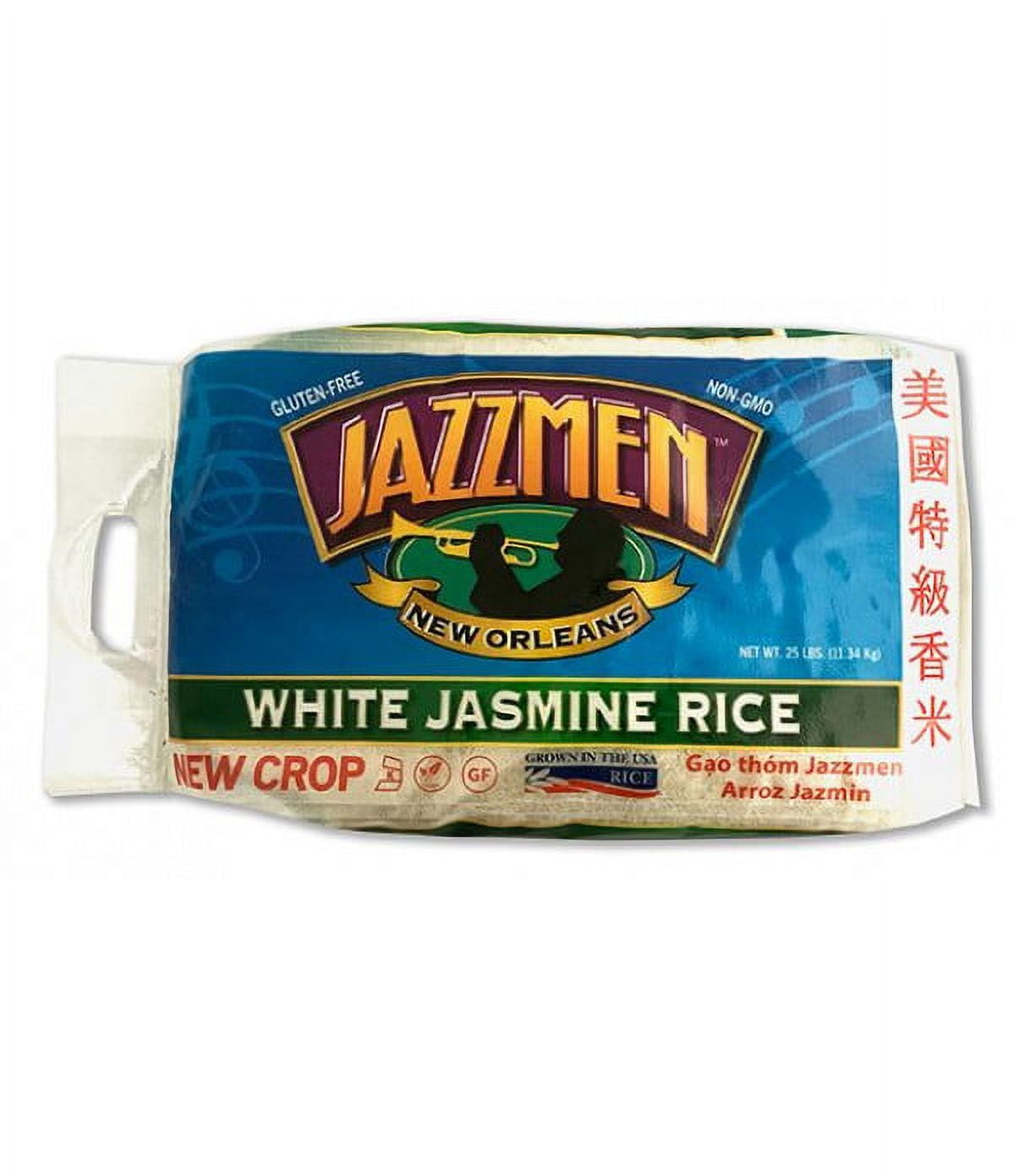 Jazzman Rice Jazzmen White Rice 25lb - Walmart.com