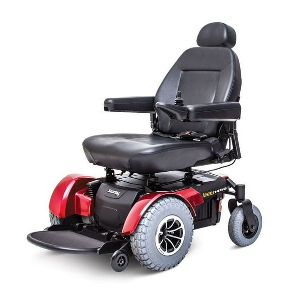 Jazzy 1450 by Pride Mobility-Red