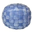 thumbnail image 1 of Moe's Home Collection JAZZY POUF SKY BLUE, 1 of 7