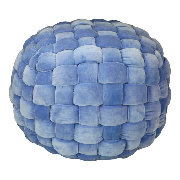 Moe's Home Collection JAZZY POUF SKY BLUE