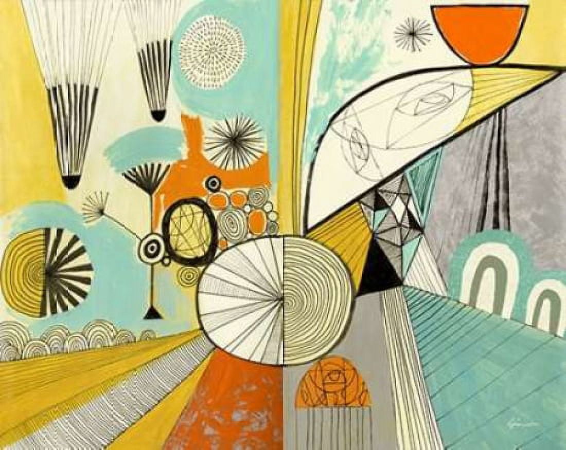 Jazzy Stuff Canvas Art - Richard Faust (24 x 30)