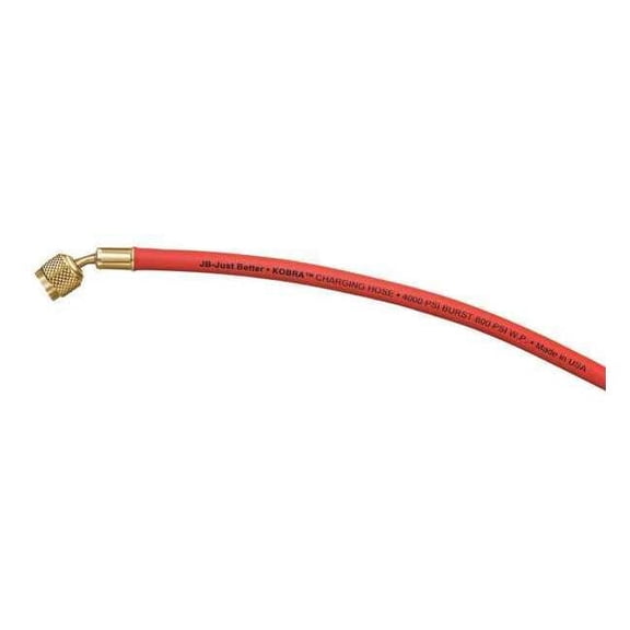 Jb Industries High Side Hose, 5 ft L, Red, 800 psi CLS-60R
