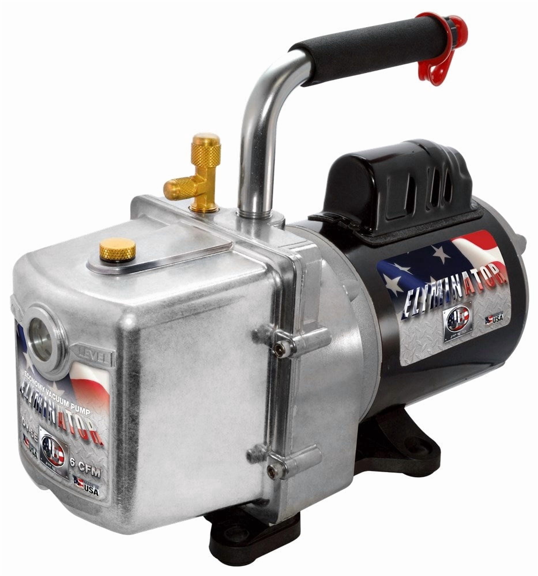 JB Industries Just Better 6 CFM 2 Stage DV-6E-250SP - ELIMINATOR Spark-Proof Vacuum Pump - USA Made