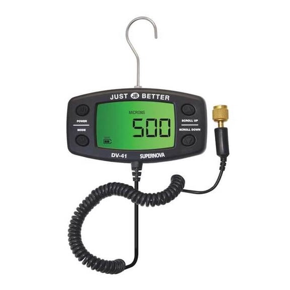 Jb Industries Vacuum Gauge,Digital,LCD DV-41