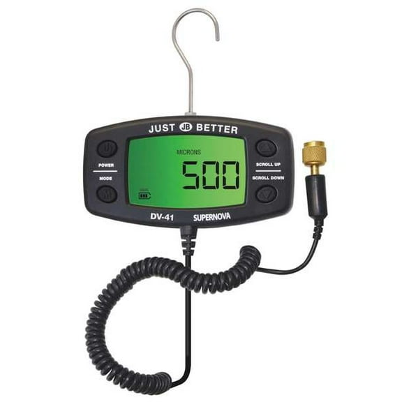 Jb Industries Vacuum Gauge,Digital,LCD DV-41